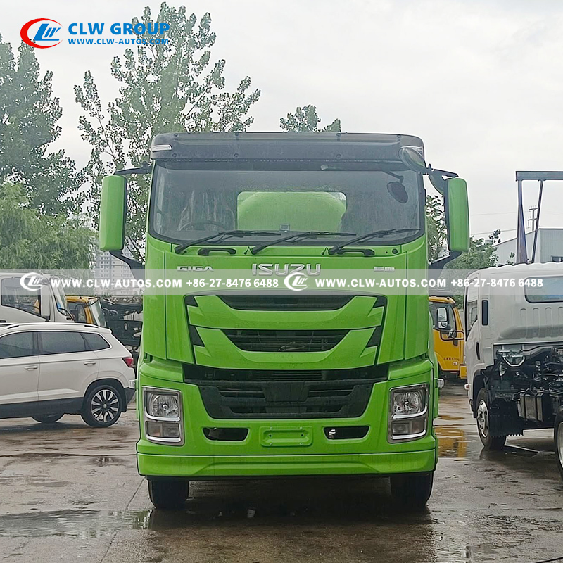 ISUZU FTR 8m³ Vacuum Suction Truck with 205HP Euro VI Engine and Water Tank Heating System