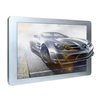 21.5 polegadas de veículo de ônibus LCD monitor publicitário vídeo display com suporte de montagem 6V a 36V