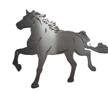 Customized Pattern Laser Cut Crafts Metal Decorations for Garden Park Ornaments with Customized Color