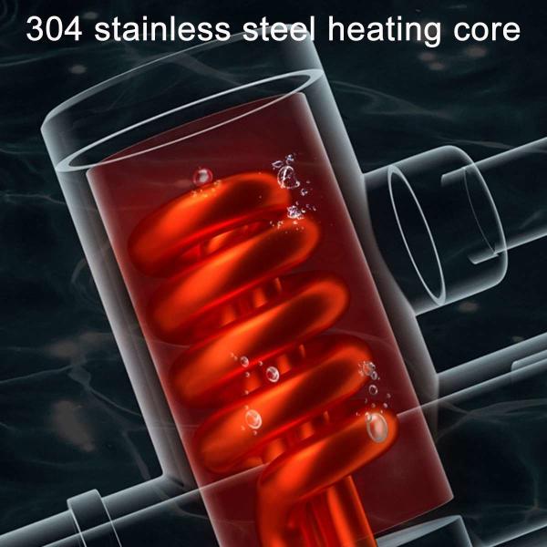 220 Volt SS304 Electric Hot Water Tap CE 360 Degree rotating