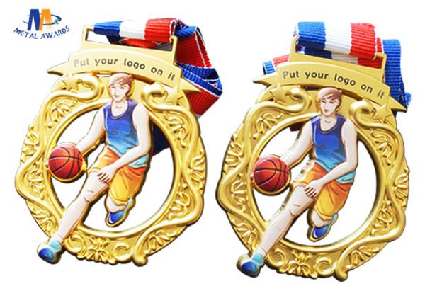 Basketball 65×4MM Cut Out  Medals