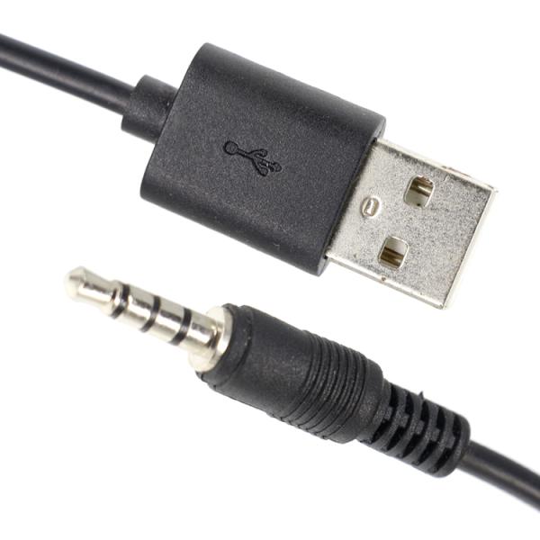 Cable de carga de datos masculino para altavoz de automóvil