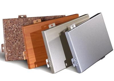 PVDF Coating Exterior Aluminum Ceiling Panels ,  Aluminum Panel Ceiling  Wall Cladding