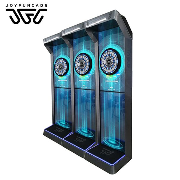 49-Inch Dual Screen LED Electronic Dart Board Machine Arcade Machine Commercial Coin-Operated Electronic Dart Board with LED Lights for Bars