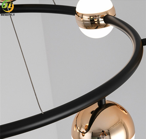 Used For Home/Hotel/Showroom LED Modern Wrought Iron Pendant  Light