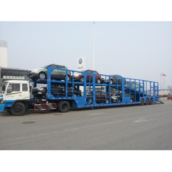 3 оси автотранспортер полуприцеп с стальным материалом и полезной нагрузкой 40000 кг