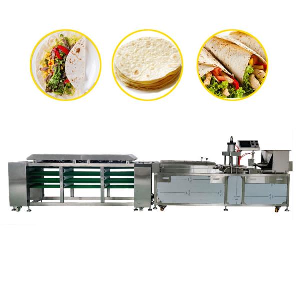 1000pcs/h linha de produção da indústria alimentar 30cm Lavash