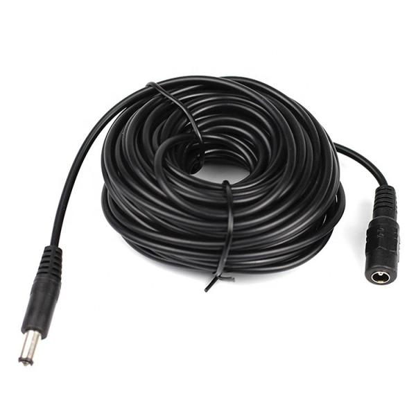 1m 3m 5m 10m 12V mâle à mâle femelle DC 5.5x2.1mm 5.5x2.5mm 4.0x1.7mm 3.5x1.35mm câble d'extension de prise électrique à baril