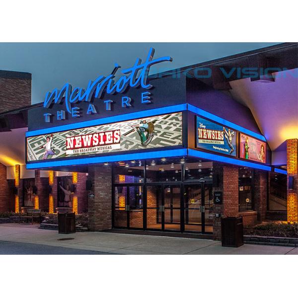 P10 Full Color Outdoor LED Billboard Fixed Installation LED Display for Advertising