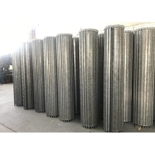 Customized Wire Conveyor Belt Stainless Steel 304 316 Plate Link