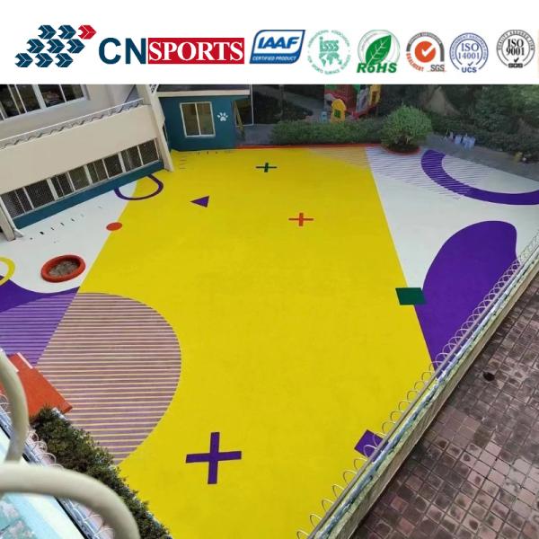 Synthetic Colorful EPDM Rubber Granules For Rubber Mat Playground
