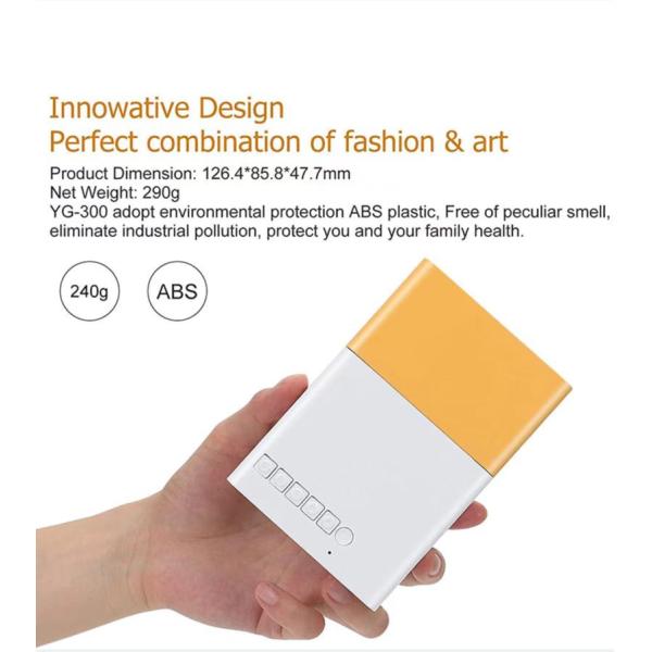 Hot Selling 2K HD Portable Home Theater Smart Video Projector Wired Cast Type C