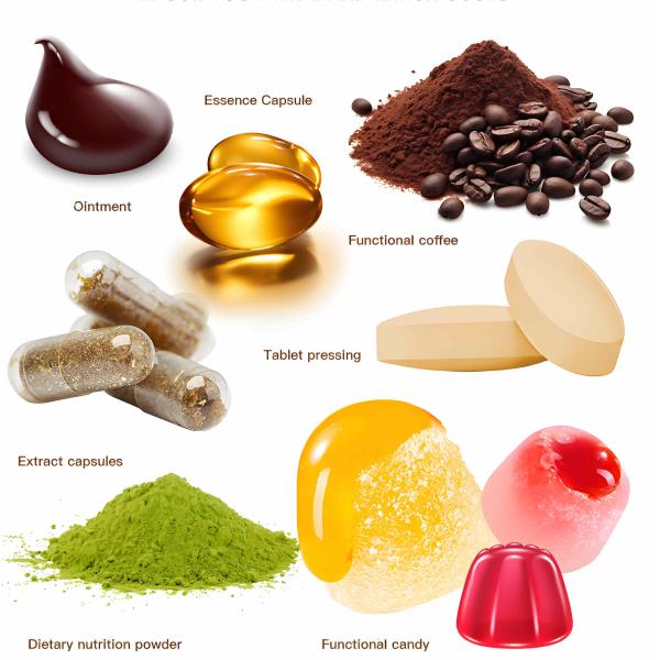 30 60 Capsules Spirulina Zinc Vitamin C Supplements Boost Immunity OEM