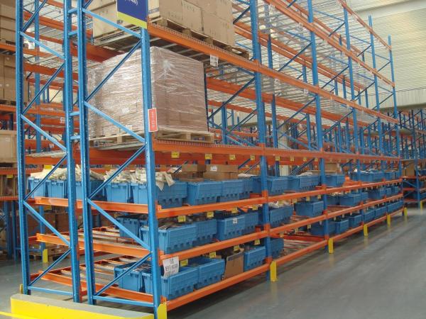 OEM almacén pallet rack de trabajo pesado estanterías de metal ajustables personalizados