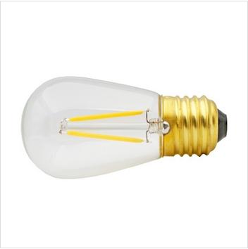 China Supplier CE ROHS Certification E27/E26 G45 Led Light Filament