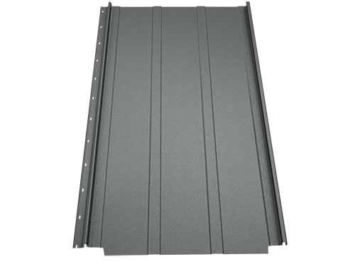 0.3-0.8mm Thickness Snap Lock Roof Sheet Roll Forming Machine With Perforated Holes
