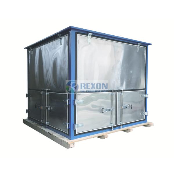 Well Sealed Type High Vacuum Dehydration Insulating Oil Purifier Machine 9000LPH