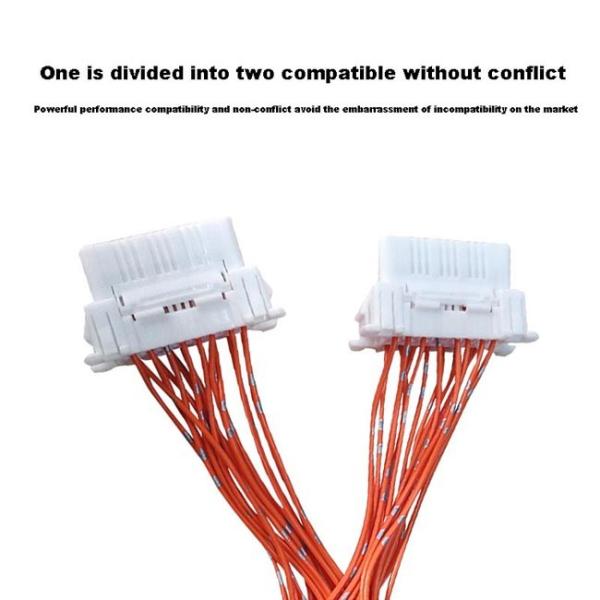 Кабель корабля для ядров интегральной схемаы OBD2 16 электрических