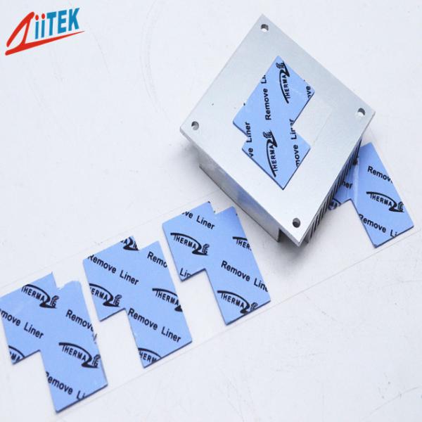 Blue Thermal Gap Filler Silicone Rubber Pads Providing Effective Thermal Management Solutions For Telecommunication Equipment