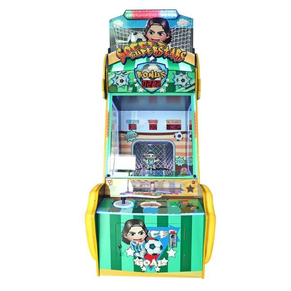 Attractive Soccer Super Stars Ticket Redemption Game Machine 1 Player 12 Months Warranty