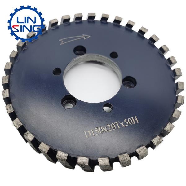Calibrating CNC Stubbing Diamond Milling Grinding Wheel for Granite Marble Quartz 50mm Diameter