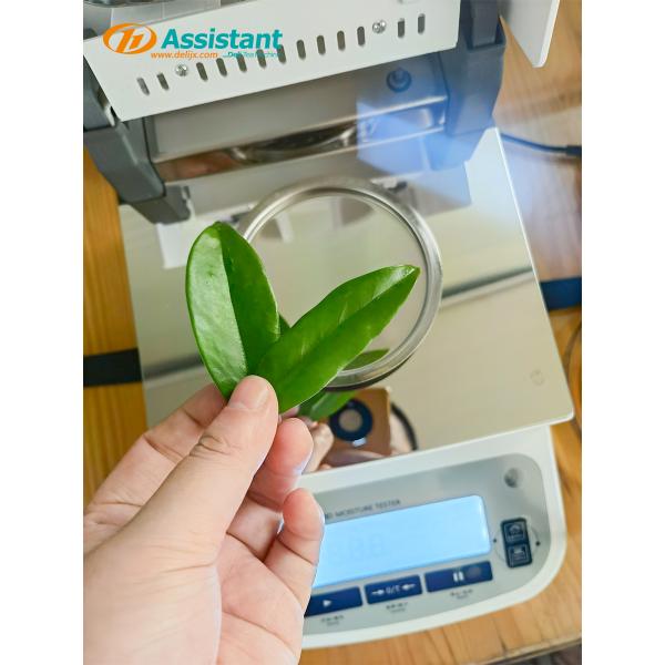 Plastic Portable Halogen Moisture Analyzer 310*205*200 mm Dimension for 120g Capacity