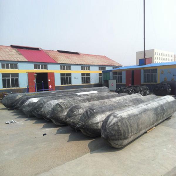 Capacidade de elevação grande Airbags de salvamento marítimo Airbags de flutuação inflável industrial cilíndrico