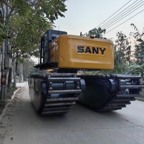 10-15 Ton Excavator Pontoon for Construction Mining Dredging Energy Mineral Equipment