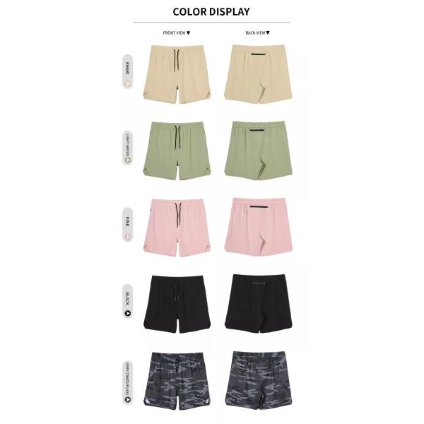 Custom Logo Light Joggers Running Activewear Men Workout Fitness Gym Shorts