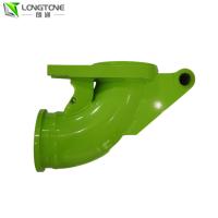 Hola-manganeso montado camión 13 Casted del mercado del codo de la bomba concreta DN180