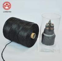 Ficelle jaune noire de l'armature pp d'utilisation submersible de câble
