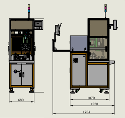 800-1200RPM Brushless Stator Winding Machine For Electric Motors Multi Station