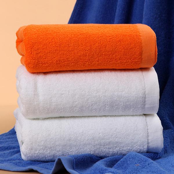 Hotel & Spa Cheap Good Quality One Color Cotton Customized Bath Towel Face Towel Hand Towe