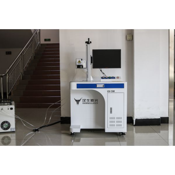 UV Laser Engraving Machine Printing For Glass Wood Leather 5w 10w
