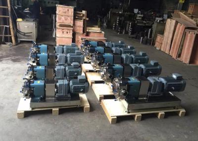 KQ1T-30T Stainless Steel Lobe Pumps , Food Grade Gear Rotor Pump For Liquid