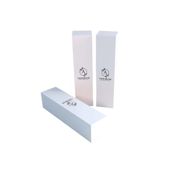 На заказ логотип перерабатывать роскошный макияж папка косметическая помада губный глянс трубка упаковка бумажная коробка