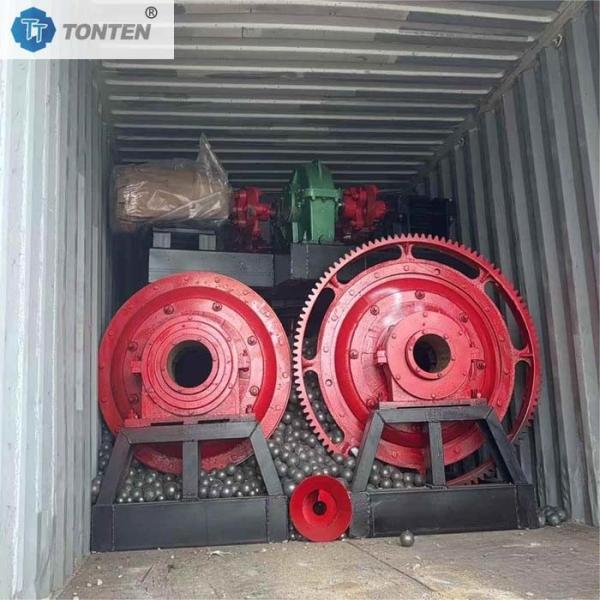 Aluminum Powder Mineral Processing Equipment Lime Iron Ore Grinding Ball Mill 900x3000