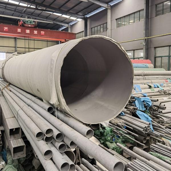 Extruded 304L SS Steel Pipes 50mm Stainless Steel Pipe Anti Corrosion