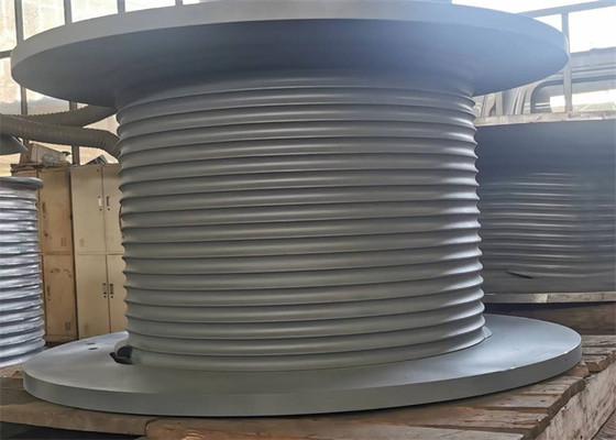 Lebus Built 30t Grooved Winch Drum Rope Groove Type Within Lebus