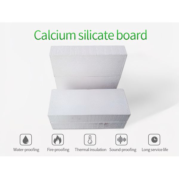 Industrial Furnace Calcium Silicate Board Material 650 - 1100°C Thermal Insulation