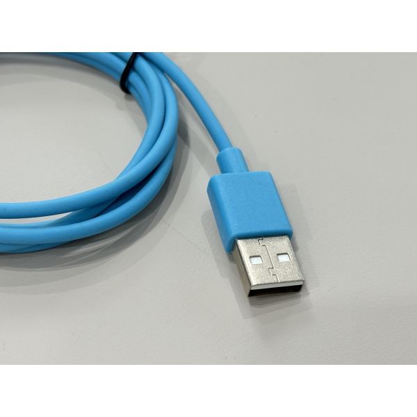 Lightning to USB-A Charging Cable Connector – PVC Wire for Mobile Power & Data Transmission