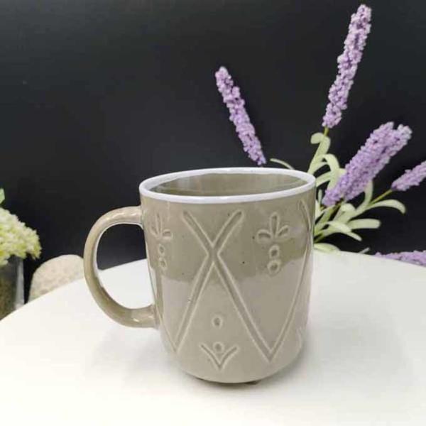 Handmade Pottery Tea Cup Pottery Coffee Mug 300ml Ceramic Coffee Mugs