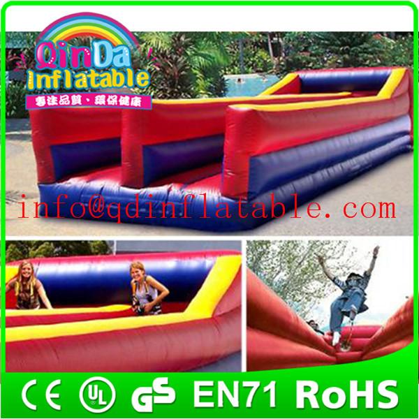 Outdoor party fun sport inflatable bungee run for sale hot inflatable bungee jump