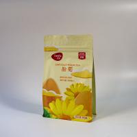 Aroma-Lock Eight Sided Sealing Flat Bottom Bags For Tea Packaging With Oxygen-Barrier And Moisture-Resistant.