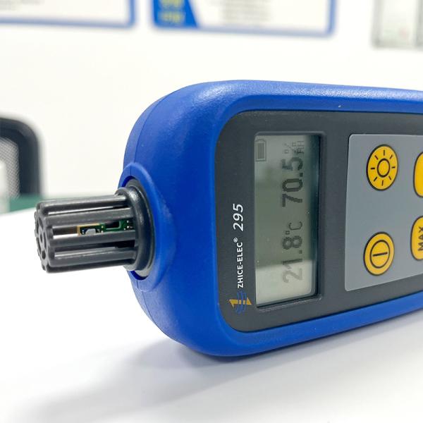 LCD Digital Display Portable Handheld Temperature and Humidity Meter Hygrometer with Sensor