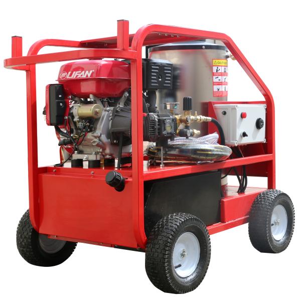 Red Hot Water High Pressure Cleaner , Electric Steam Cleaner Pressure Washer