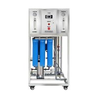 250 LPH 500 LPH Équipement d'usine de traitement de l'eau par osmose inverse RO
