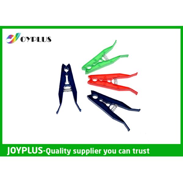 Personalized Large Plastic Clothespins , Wire Clothes Pegs Convenient