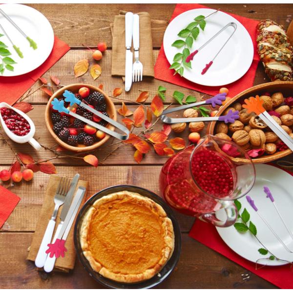 Multipurpose Heavy Duty Stainless Steel Tongs LFGB Approved