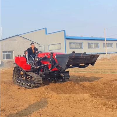80 Horsepower Small Crawler Tractor Farm Equipment With Loader
